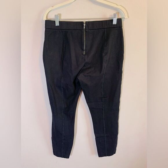 J Crew Black Pixie Pants size L - Picture 2 of 8